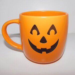 Orange Pumpkin jack o lantern Halloween Coffee Tea Mug Full Moon
